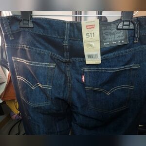 Levi's 511 Deep Indigo Skinny Jeans